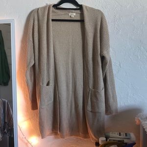 Beige cardigan